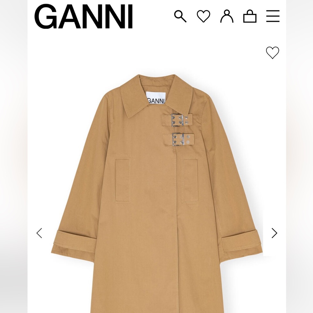 Ganni trench NWT